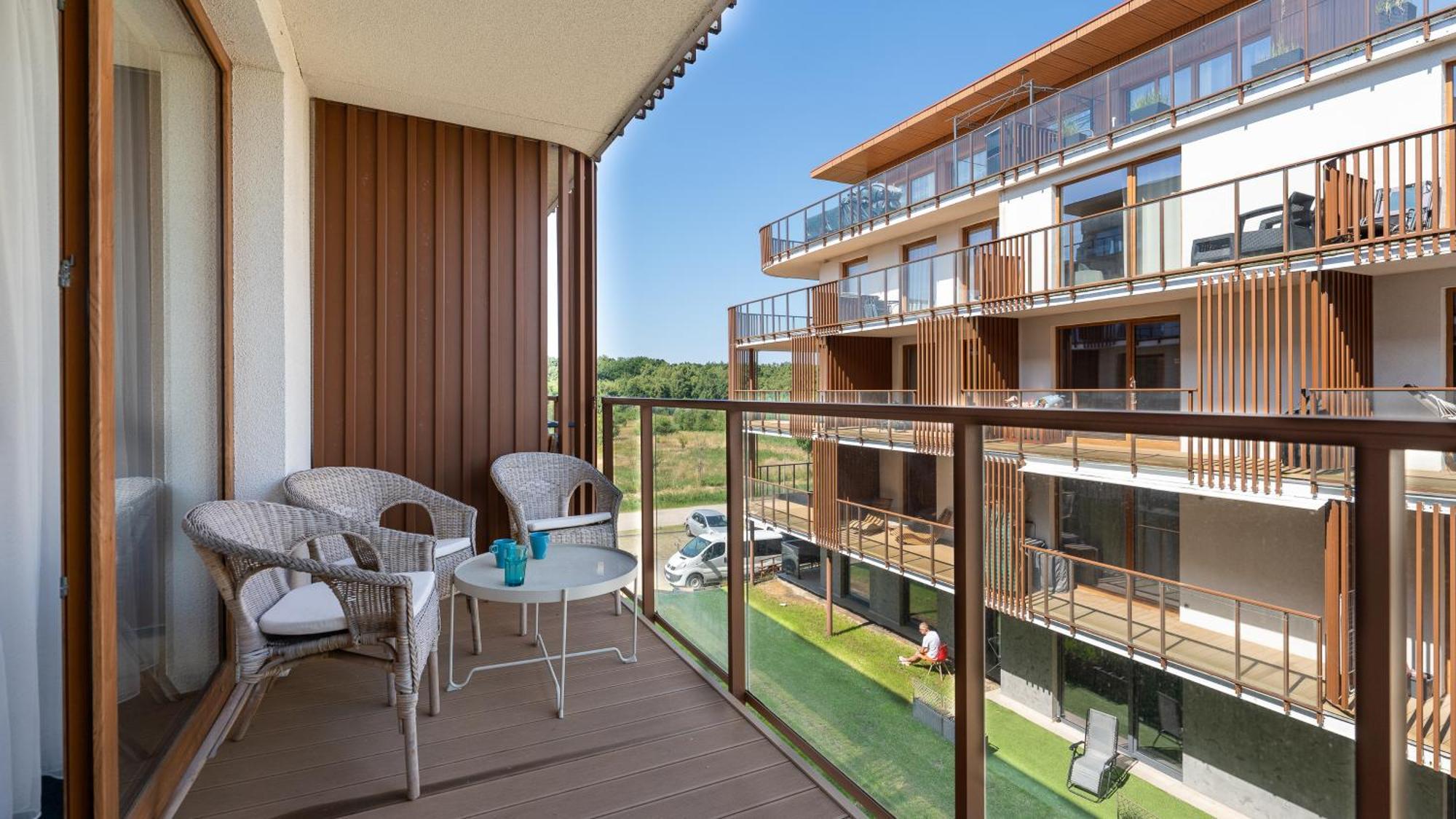 Apartamenty Sun & Snow Kolobrzeg Resorts Z Basenem Buitenkant foto